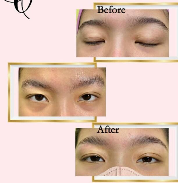 Brow Lamination + Brow Tint