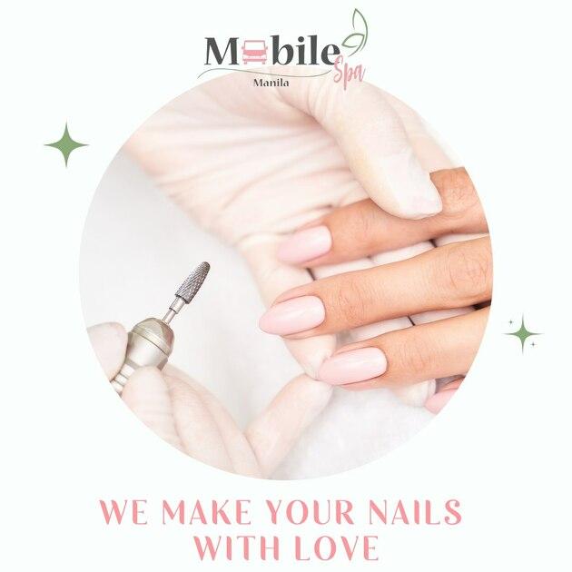 Gel Manicure + Pedicure Home Service