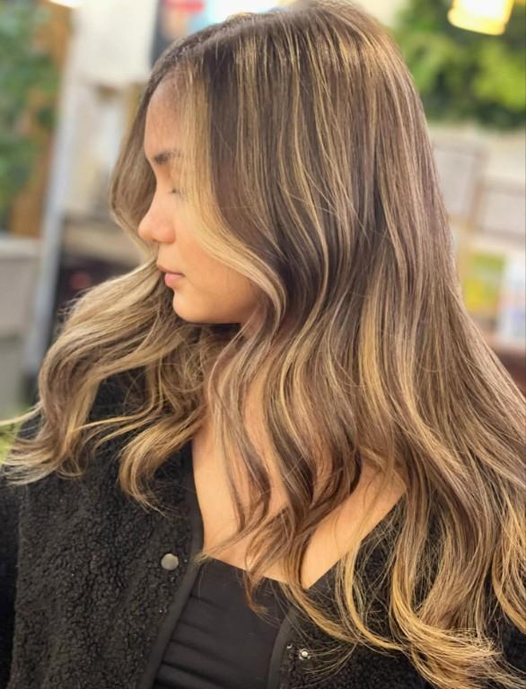 Balayage or Highlights + Brazilian Blowout + Cut