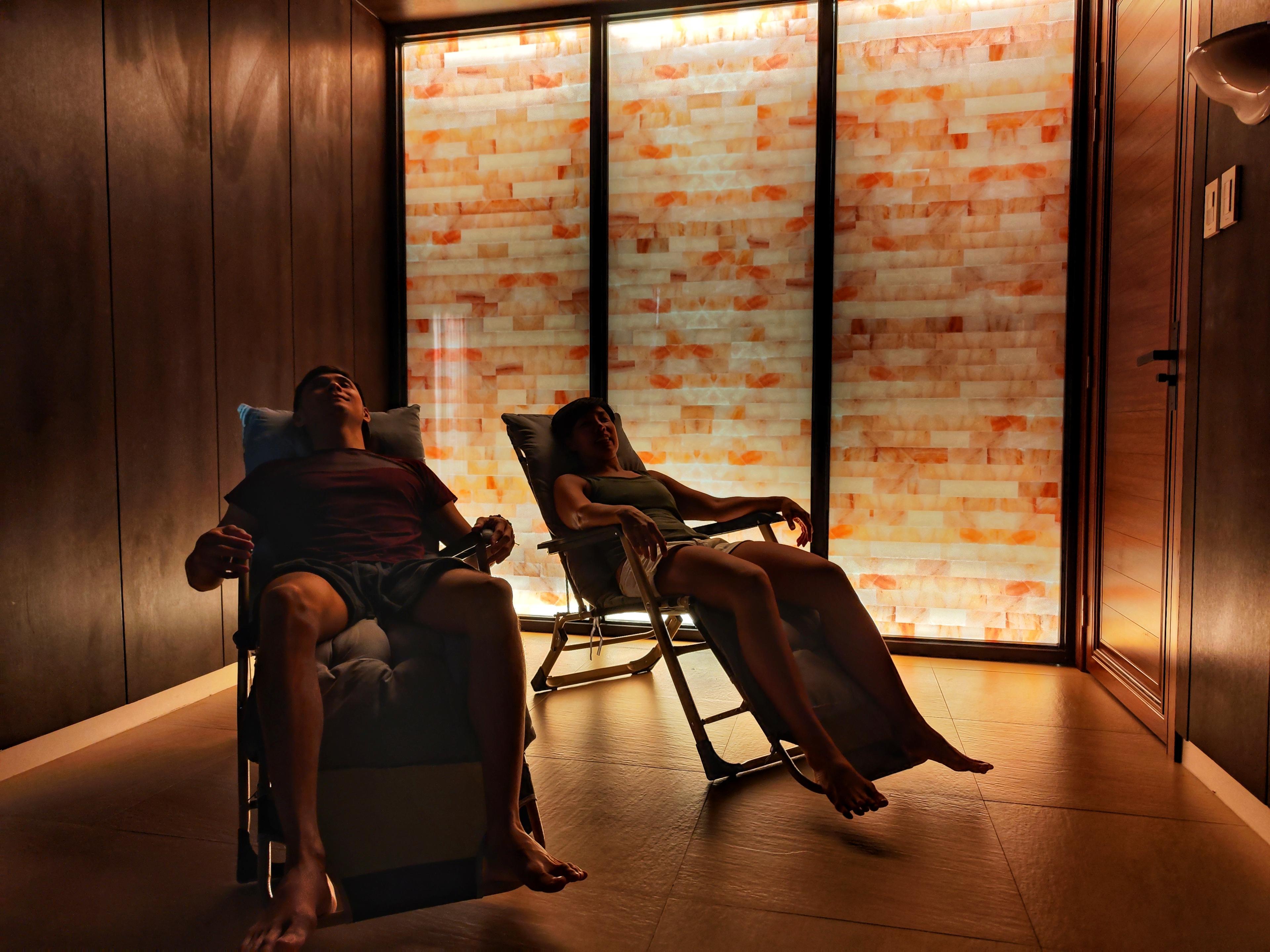 Salt Room Sitting Session for 2, Breathe + Unwind