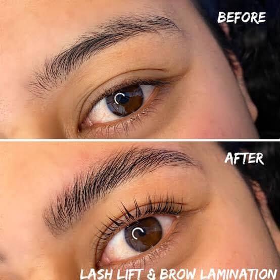 Brow Lamination + Keratin Lash Lift Duo